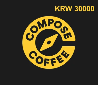 Compose Coffee KRW 30000 Gift Card KR — лицензионный ключ