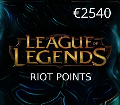 League of Legends 2540 RP Prepaid Card EU — лицензионный ключ