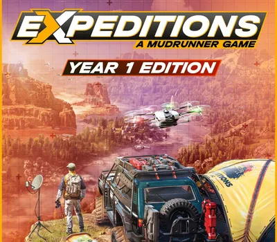 Expeditions: A MudRunner Game Year 1 Edition EU PC Steam CD Key — лицензионный ключ