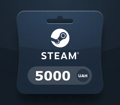 Steam Gift Card 5000 UAH UA Activation Code — лицензионный ключ