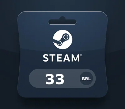 Steam Gift Card BRL 33 BR Activation Code — лицензионный ключ