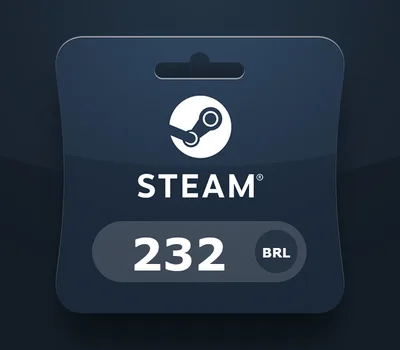 Steam Gift Card BRL 232 BR Activation Code — лицензионный ключ