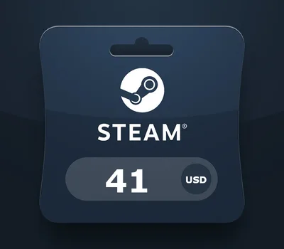 Steam Gift Card USD 41 US Activation Code — лицензионный ключ