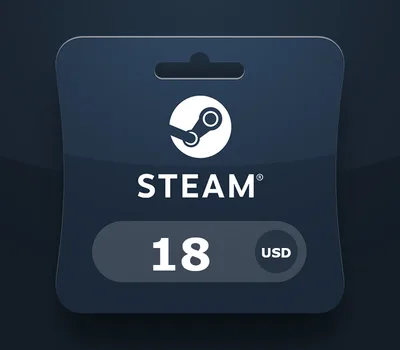 Steam Gift Card USD 18 AR Activation Code — лицензионный ключ