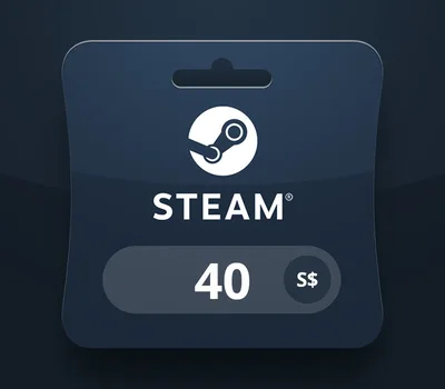 Steam Wallet SGD 40 Gift Card SG — лицензионный ключ