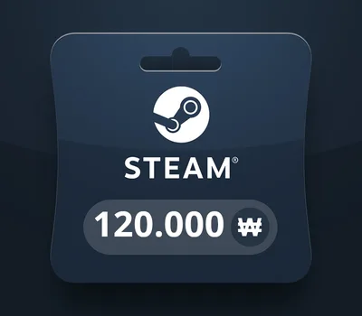 Steam Gift Card KRW 120000 KR Activation Code — лицензионный ключ