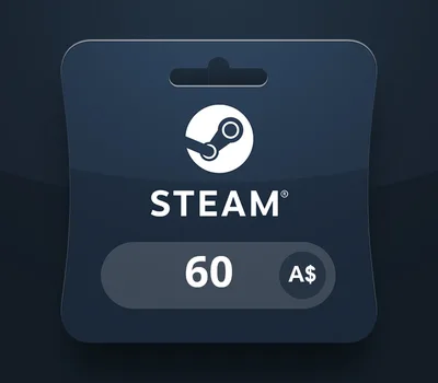 Steam Gift Card AUD 60 AU Activation Code — лицензионный ключ
