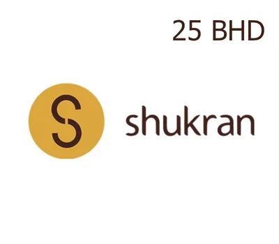 Shukran BHD 25 Gift Card BH — лицензионный ключ