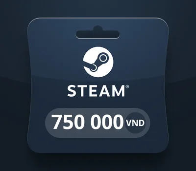 Steam Wallet VND 750 000 Gift Card — лицензионный ключ