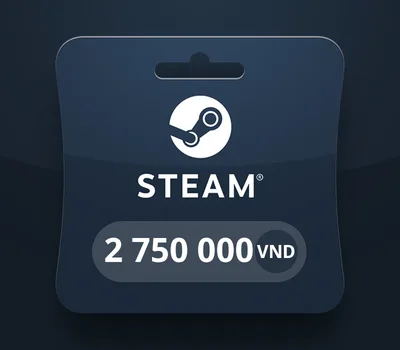 Steam Wallet VND 2 750 000 Gift Card — лицензионный ключ