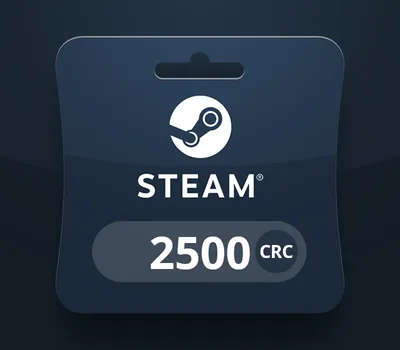 Steam Wallet CRC 2500 Gift Card CR — лицензионный ключ