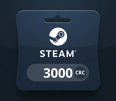 Steam Wallet CRC 3000 Gift Card CR — лицензионный ключ