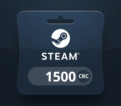 Steam Wallet CRC 1500 Gift Card CR — лицензионный ключ