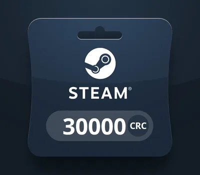 Steam Wallet CRC 30 000 Gift Card CR — лицензионный ключ