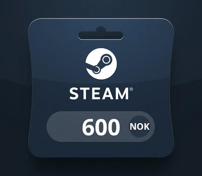 Steam Wallet NOK 600 Gift Card NO — лицензионный ключ