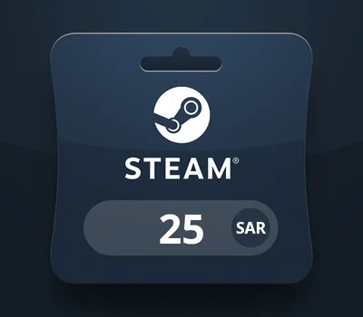Steam Wallet SAR 25 Gift Card SA — лицензионный ключ
