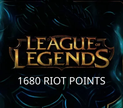 League of Legends 1680 RP Prepaid Card AU — лицензионный ключ