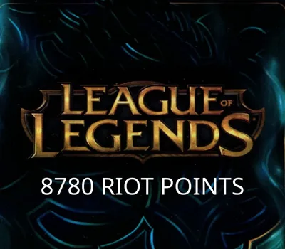 League of Legends 8780 RP Prepaid Card AU — лицензионный ключ