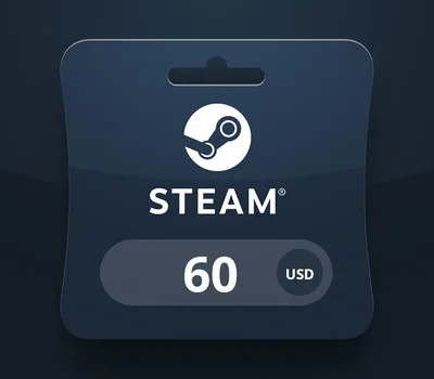 Steam Wallet USD 60 Gift Card BY — лицензионный ключ