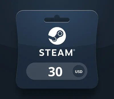 Steam Wallet USD 30 Gift Card SV — лицензионный ключ