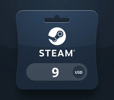 Steam Wallet USD 9 Gift Card BZ — лицензионный ключ