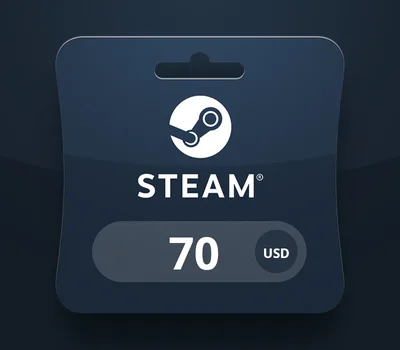 Steam Wallet USD 70 Gift Card AM — лицензионный ключ