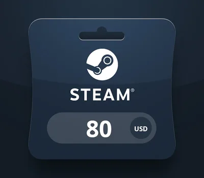 Steam Wallet USD 80 Gift Card AM — лицензионный ключ