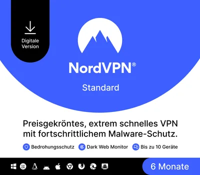 NordVPN Standard DE Key (6 Months / 10 Devices) — лицензионный ключ