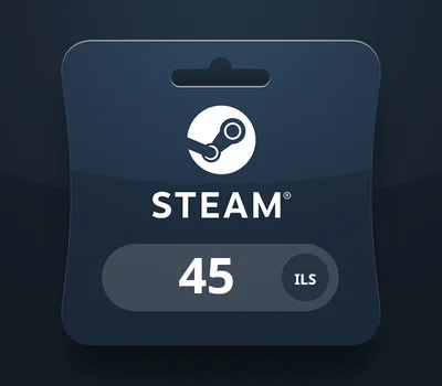 Steam Wallet ILS 45 Gift Card IL — лицензионный ключ