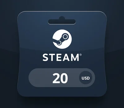 Steam Wallet USD 20 Gift Card GY — лицензионный ключ