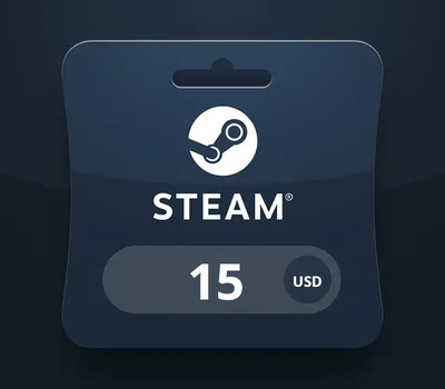 Steam Wallet USD 15 Gift Card VE — лицензионный ключ