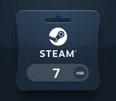 Steam Wallet USD 7 Gift Card PY — лицензионный ключ
