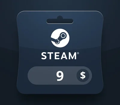 Steam Wallet USD 9 Gift Card BO — лицензионный ключ