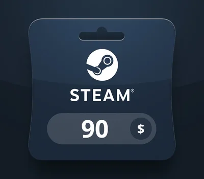 Steam Wallet USD 90 Gift Card IQ — лицензионный ключ