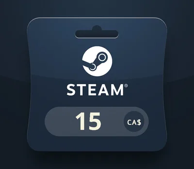 Steam Wallet CAD 15 Gift Card — лицензионный ключ