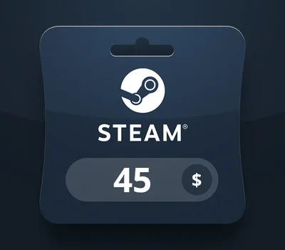 Steam Wallet USD 45 Gift Card OM — лицензионный ключ