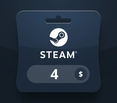 Steam Wallet USD 4 Gift Card DZ — лицензионный ключ