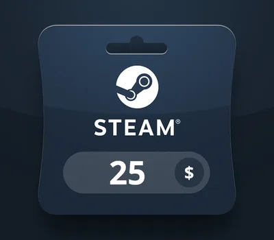 Steam Wallet USD 25 Gift Card LY — лицензионный ключ