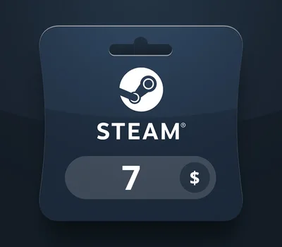 Steam Wallet USD 7 Gift Card BD — лицензионный ключ