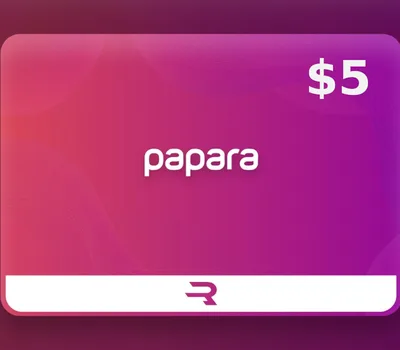 Rewarble Papara USD 5 Gift Card — лицензионный ключ