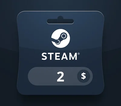 Steam Wallet USD 2 Gift Card LK — лицензионный ключ