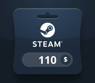 Steam Wallet USD 110 Gift Card BT — лицензионный ключ