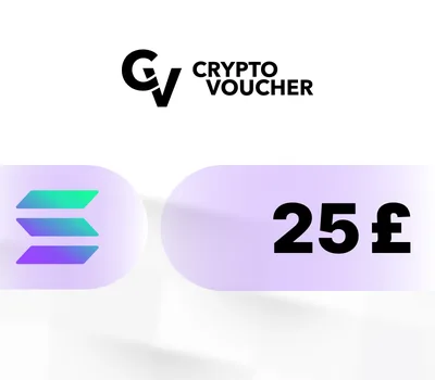 Crypto Voucher (SOL) GBP 25 Gift Card — лицензионный ключ