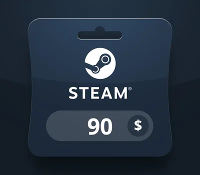 Steam Wallet USD 90 Gift Card MV — лицензионный ключ