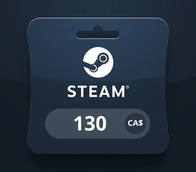 Steam Wallet CAD 130 Gift Card — лицензионный ключ