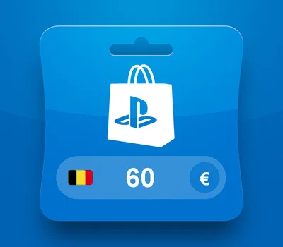 PlayStation Network EUR 60 Gift Card BE — лицензионный ключ