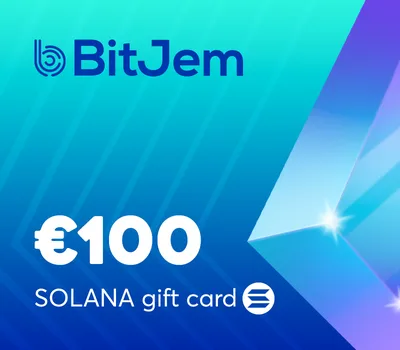 BitJem Crypto Gift Card (Solana) €100 — лицензионный ключ
