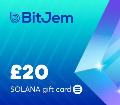 BitJem Crypto Gift Card (Solana) £20 — лицензионный ключ