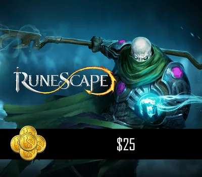 Runescape $25 Prepaid Game Card — лицензионный ключ
