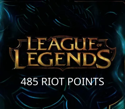 League of Legends 485 RP Prepaid Card BR — лицензионный ключ